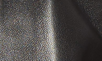 Shop Schott Crop Leather Jacket In Black