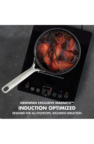 Shop Greenpan Gp5 Infinite8 Healthy Ceramic 2-quart Saucepan With Lid In Black