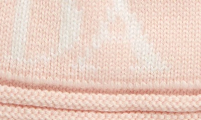 Shop Canada Goose Double Pompom Hat In Soft Pink