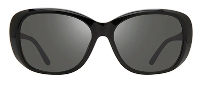 Shop Revo Sammy Re 1102 01 Go Butterfly Polarized Sunglasses In Grey