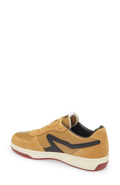 Rag & Bone Tan Retro Runner Sneakers In Mustard/ Black