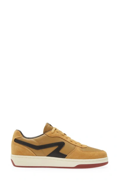 Rag & Bone Tan Retro Runner Sneakers In Mustard/ Black