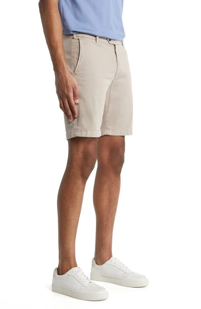 Shop Peter Millar Crown Crafted Concord Stretch Cotton Shorts In Khaki