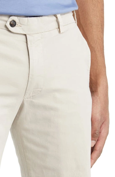 Shop Peter Millar Crown Crafted Concord Stretch Cotton Shorts In Stone
