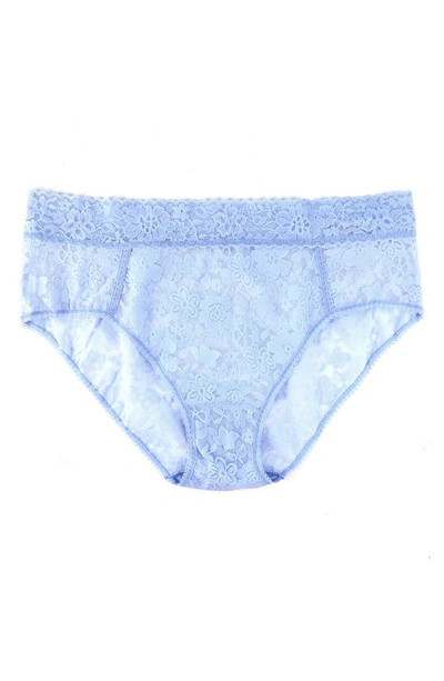 Shop Hanky Panky Daily Lace™ Cheeky Briefs In Fresh Air (blue)