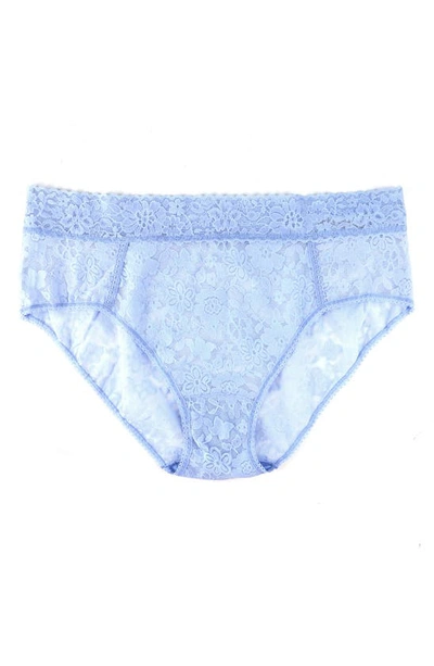 Hanky Panky Daily Lace™ Original Rise Thong Blue Sale In Fresh Air (blue)