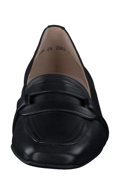 Shop Paul Green Rimona Loafer In Black Leather