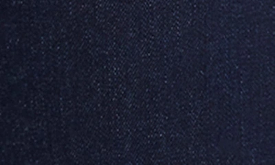 Nydj Sheri Womens Dark Wash Flocked Slim Jeans In Blue