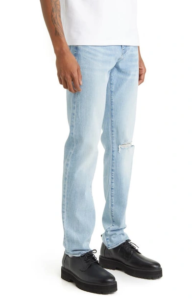 Shop Frame L'homme Slim Fit Jeans In Raikes Rips