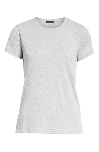 Atm Anthony Thomas Melillo Schoolboy Slub Supima Cotton-blend Jersey T-shirt In Heather Gy