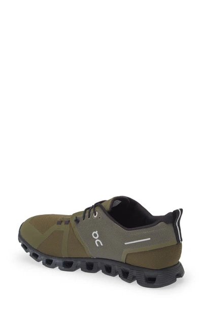 Shop On Cloud 5 Waterproof Running Shoe In Olive / Black