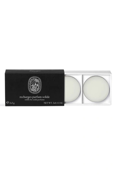 Shop Diptyque Eau Rose Solid Perfume In Refill