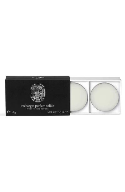 Diptyque Eau Rose Solid Parfume Refills In Refill