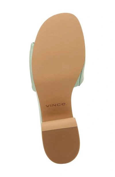Shop Vince Margo Platform Sandal In Dew Green