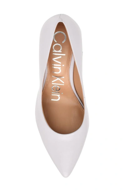 Shop Calvin Klein Gayle Pump In Light Purple