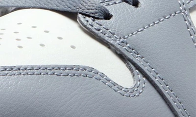Shop Jordan Air  1 Mid Sneaker In Sail/ Stealth/ White