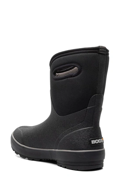 Bogs Classic Ii Mid Waterproof Rain Boot In Black