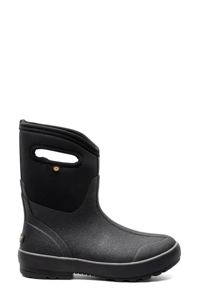 Bogs Classic Ii Mid Waterproof Rain Boot In Black