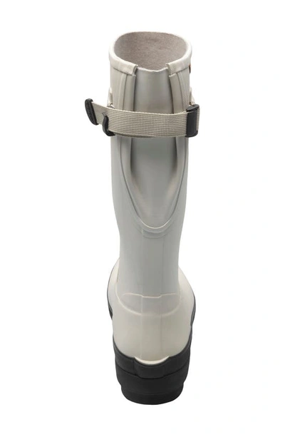 Bogs Amanda Ii Tall Waterproof Adjustable Calf Rain Boot In Oyster