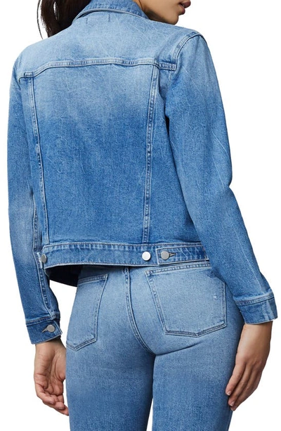 Shop Dl1961 Vika Classic Denim Jacket In Droplet