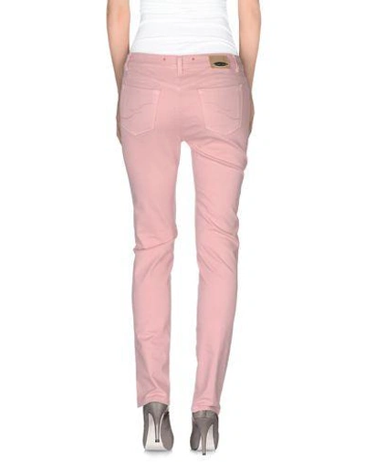 Shop Trussardi Jeans Casual Pants In Pink