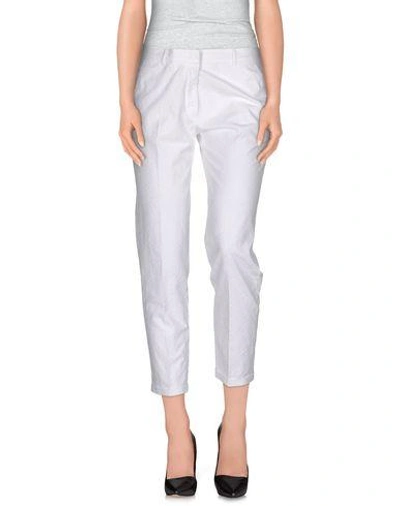 Shop Incotex Casual Pants In White
