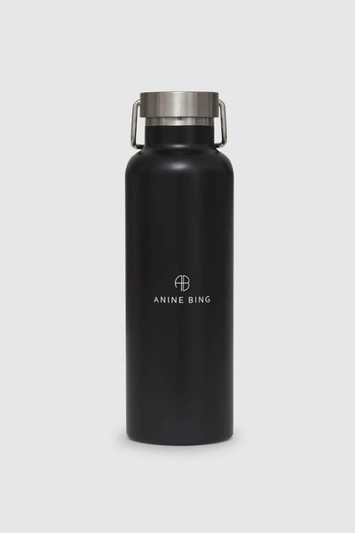 Shop Anine Bing Ab Water Bottle In Black