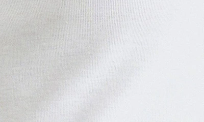 Splendid V-neck Cotton Blend T-shirt In White