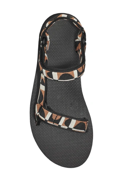 Shop Teva Midform Universal Sandal In Bounce Black/ Lion