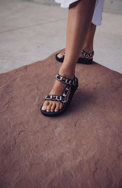 Shop Teva Midform Universal Sandal In Bounce Black/ Lion