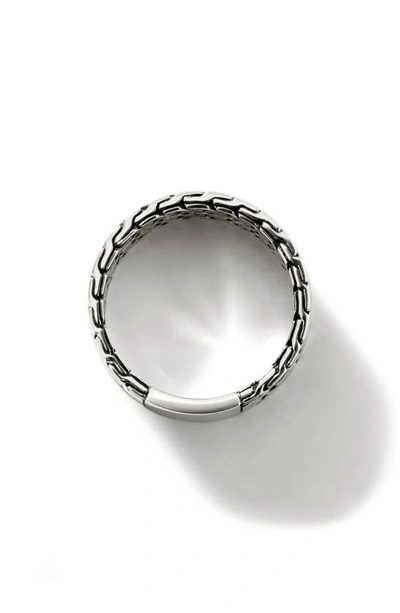 Shop John Hardy Classic Chain Band Ring In Silver