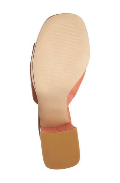 Shop Nordstrom Rack Alyssa Platform Sandal In Coral Bisque