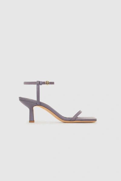 Shop Anine Bing Invisible Sandals In Violet