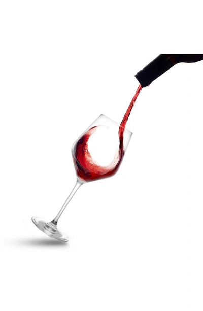 Joyjolt Layla Crystal Red Wine Glasses In Clear