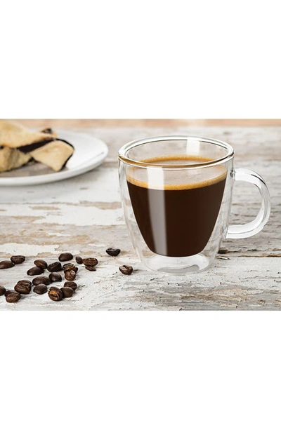 Joyjolt Savor Double Wall Insulated Mug In Clear