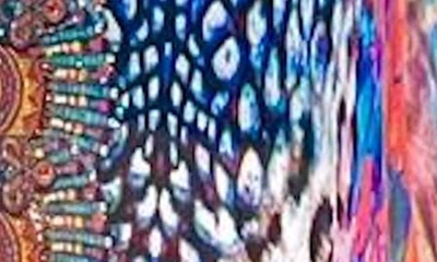 Ranee's Color Print Longline Duster In Multi