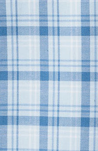 Petite Plume Little Boy's & Boy's Seafarer Tartan Short Set In Blue