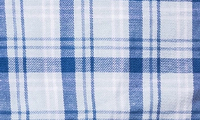 Petite Plume Little Boy's & Boy's Seafarer Tartan Short Set In Blue
