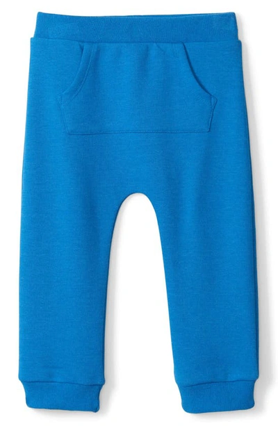 Shop Hatley Kangaroo Pocket Joggers In Blue
