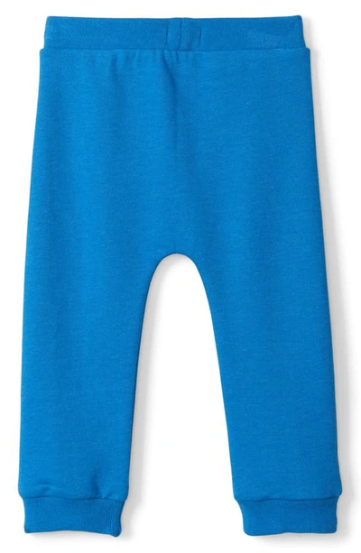 Shop Hatley Kangaroo Pocket Joggers In Blue