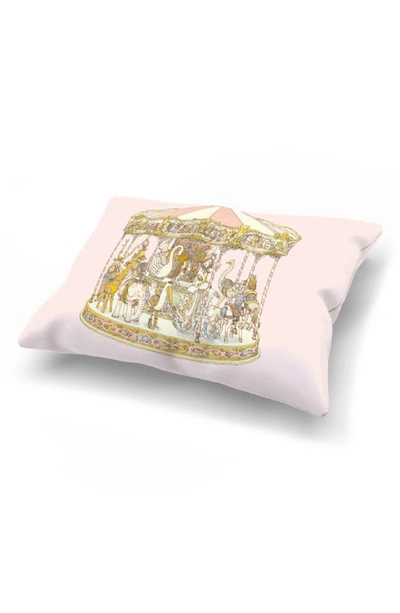 Shop Atelier Choux Carousel Accent Pillow In Multi