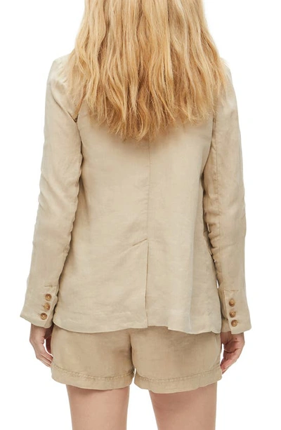 Michael Stars Bex Linen Short In Natural