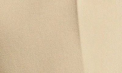 Michael Kors Pleated Wool Gabardine Shorts In Dune