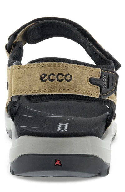 Shop Ecco Yucatan Coast Sandal In Nutmeg Brown/ Nutmeg Brown