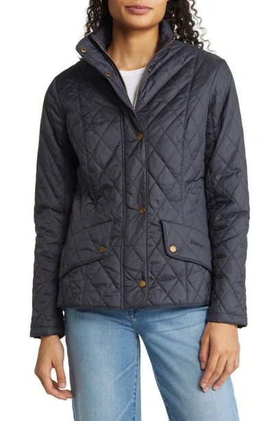 Shop Barbour Flyweight Quilted Jacket In Navy