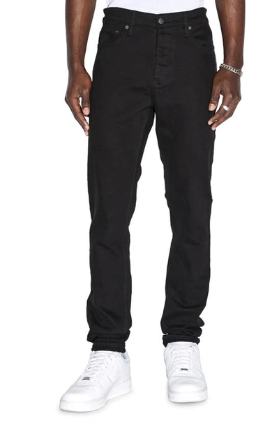 Shop Ksubi Chitch Krystal Slim Tapered Leg Jeans In Black