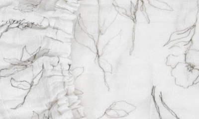 Little Unicorn Organic Cotton Muslin Crib Sheet In Pencil Floral