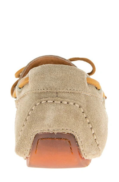 Shop Gentle Souls By Kenneth Cole Nyle Driver Boat Shoe In Taupe Suede