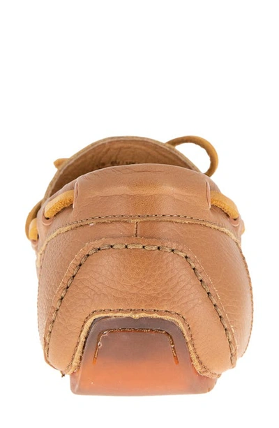 Shop Gentle Souls By Kenneth Cole Nyle Driver Boat Shoe In Luggage
