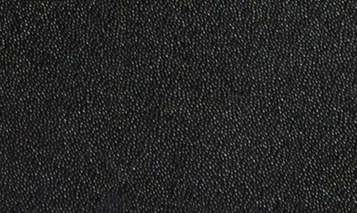 Comme Des Garçons Outside Pocket Two-compartment Leather Wallet In Black